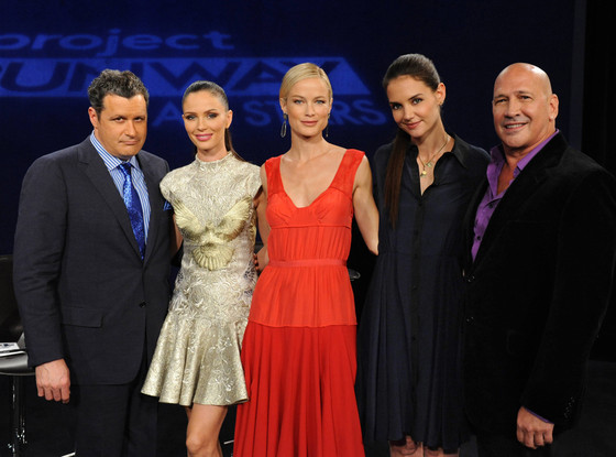 Project Runway All-Stars, Isaac Mizrahi, Georgina Chapman, Carolyn Murphy, Katie Holmes, Carmen Marc Valvo Project Runway All-Stars, Isaac Mizrahi, Georgina Chapman, Carolyn Murphy, Katie Holmes, Carmen Marc Valvo